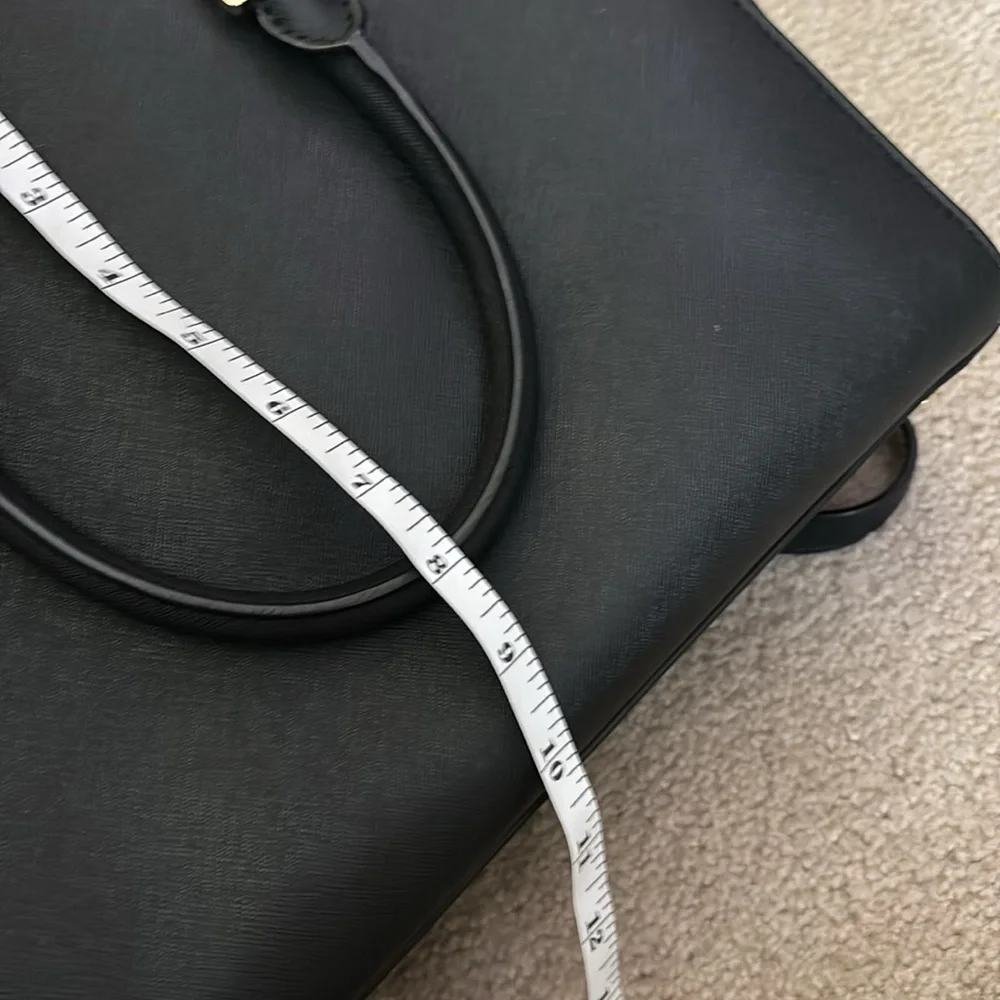Michael Kors Black and Gold Satchel Bag - Picture 7 of 14